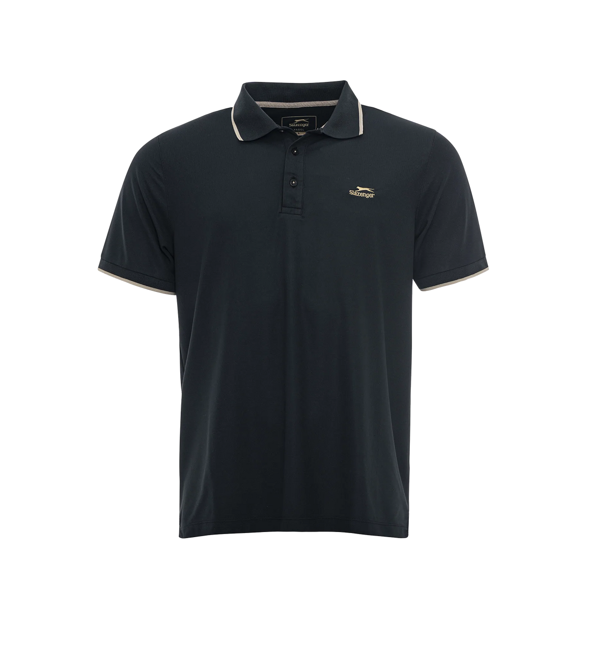 Slazenger Court Polo - Panther Black - Tenniströja