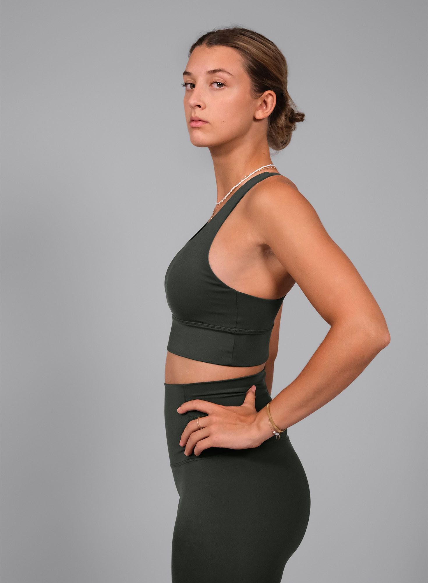 RS Sports Bra, Deep Green