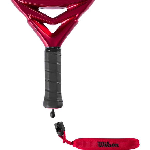 Wilson Wrist Cord Comfort Cuff Röd