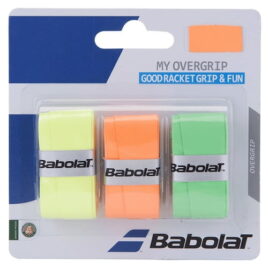 Färgglada grepplindor från Babolat. Perfekt för dig som vill liva upp ditt padelracket.